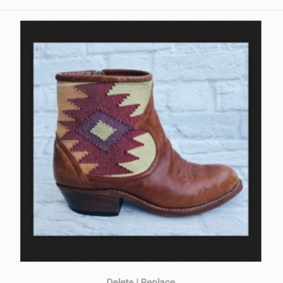 Anthropologie Shoes - Anthropologie UXIBAL Comalapa Aztec Cowboy Bootie